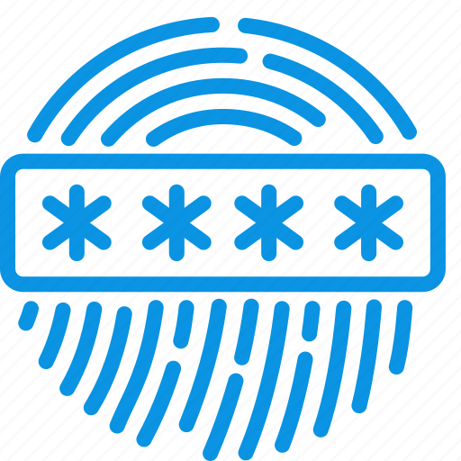 Biometric, fingerprint, password icon - Download on Iconfinder