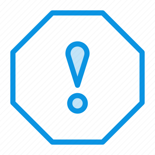 Attention, octagon, alert icon - Download on Iconfinder