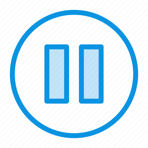 Circle, pause icon - Download on Iconfinder on Iconfinder