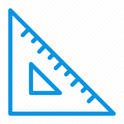 Ruler, tool, triangle icon - Download on Iconfinder