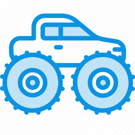 Monster, truck icon - Download on Iconfinder on Iconfinder