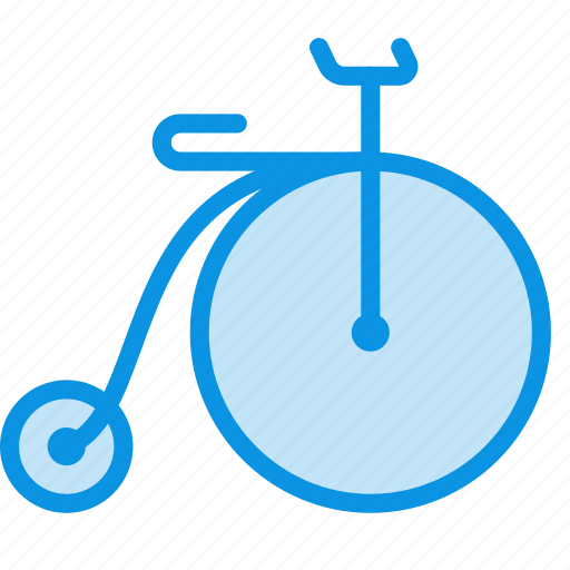 Bicycle, vintage icon - Download on Iconfinder on Iconfinder