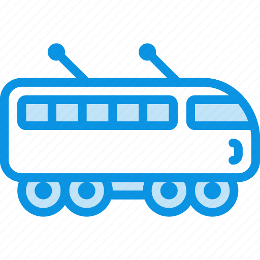 Electric, suburban, train icon - Download on Iconfinder