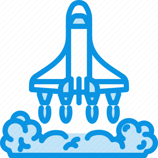Launch, shuttle, rocket icon - Download on Iconfinder