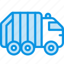 garbage, trash, truck