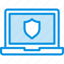 laptop, security, shield