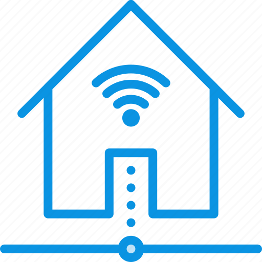 Wifi, network, smart house icon - Download on Iconfinder