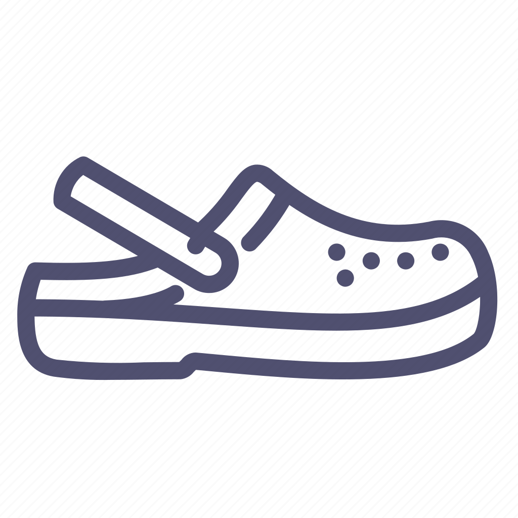 Clogs, crocs, sandals icon - Download on Iconfinder
