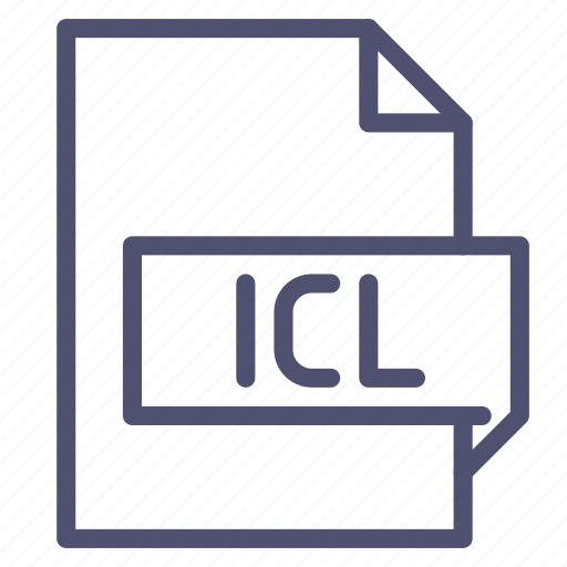Extension, format, icl icon - Download on Iconfinder