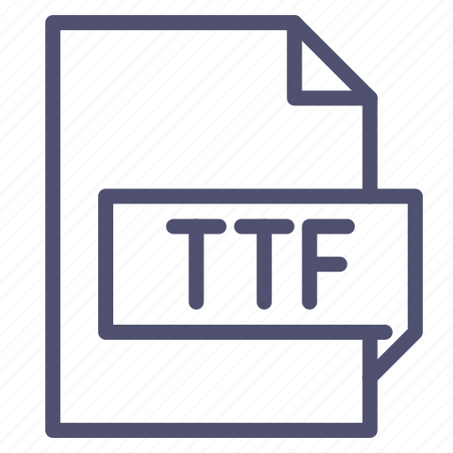 File, ttf, type icon - Download on Iconfinder on Iconfinder