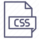 css, file, style