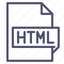 extension, html, web