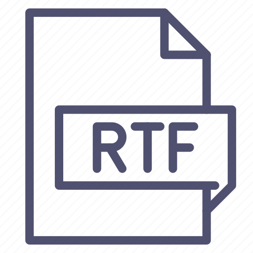 File, rtf, document icon - Download on Iconfinder