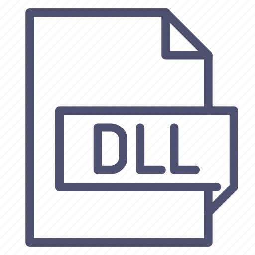 Dll, file, library icon - Download on Iconfinder