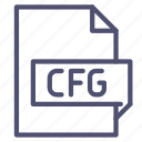 cfg, config, extension