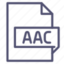 aac, audio, extension