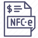 extension, invoice, nfce