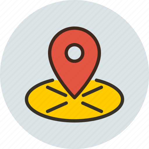 Coordinate, gps, location, map, pin icon - Download on Iconfinder