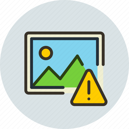Alert, image, photo, picture, warning icon - Download on Iconfinder