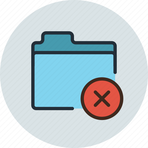 Delete, files, folder, remove, storage icon - Download on Iconfinder