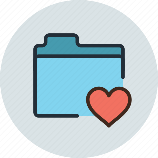 Favorite, files, folder, storage icon - Download on Iconfinder