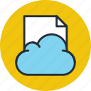 cloud, data, file, files, storage 