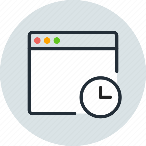 App, application, date, history, mac, time, window icon - Download on Iconfinder