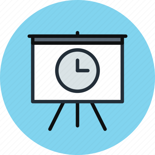 Board, delay, history, presentation, time icon - Download on Iconfinder