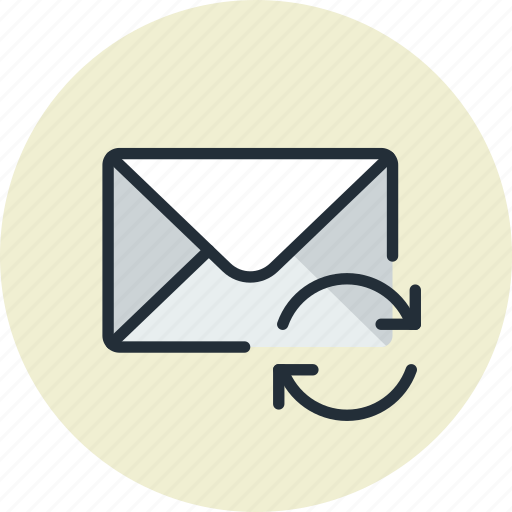 Email, mail, message, sync, syncronization icon - Download on Iconfinder