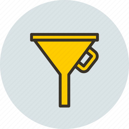 Filter, funnel, tool, liquid, oil icon - Download on Iconfinder