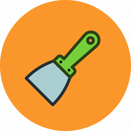 Scraper, tool, knife, putty icon - Download on Iconfinder