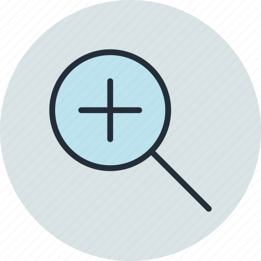 In, lense, search, tool, zoom icon - Download on Iconfinder