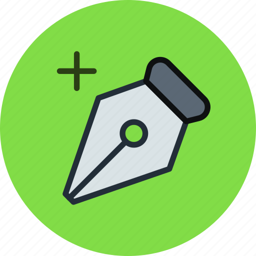 Add, anchor, classic, ink, pen, retro, tool icon - Download on Iconfinder