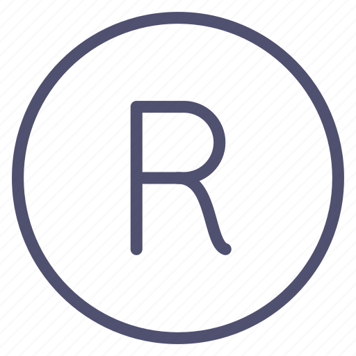 Logo, mark, registered icon - Download on Iconfinder