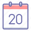 calendar, day, twentieth, 20 