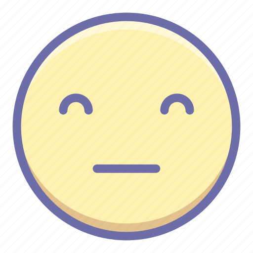 Emoji, expressionless, pockerface icon - Download on Iconfinder