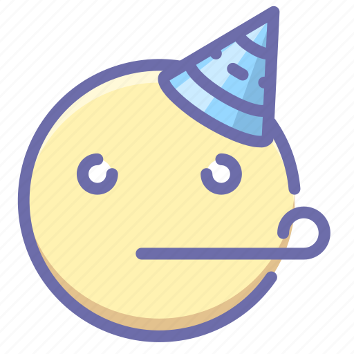 Emoji, happy, party icon - Download on Iconfinder