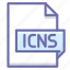 extension, icns, ico 