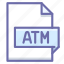 atm, extension, type 