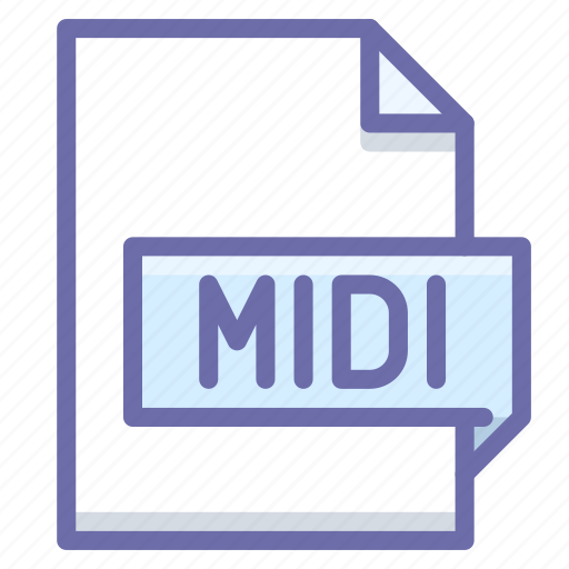 File, midi, music icon - Download on Iconfinder