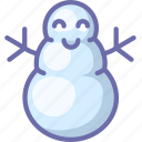 snowman, winter 