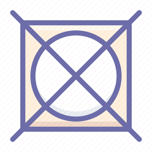 Dry, not, prohibited, tumble icon - Download on Iconfinder