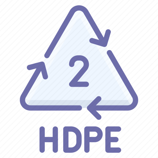 Hdpe, pehd, polyethylene, recyclable icon - Download on Iconfinder