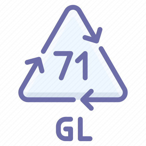 Gl, glass, recyclable icon - Download on Iconfinder