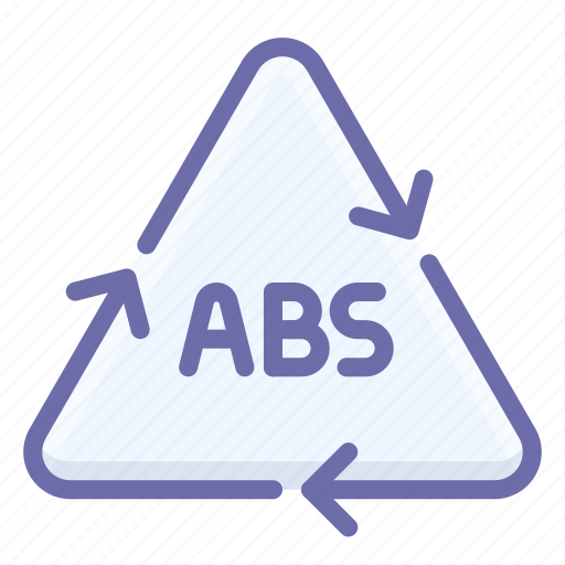 Abs, acrylonitrile, plastic, recyclable icon - Download on Iconfinder