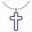 christian, cross, jewelry 