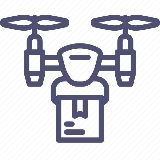 Airdrone, copter, delivery, drone, quadcopter icon - Download on Iconfinder
