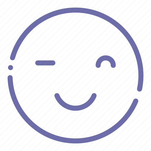 Emoji, face, smile, wink icon - Download on Iconfinder