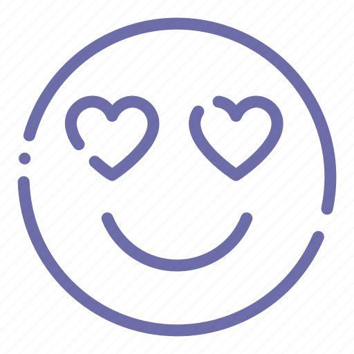 Emoji, face, heart, inlove icon - Download on Iconfinder