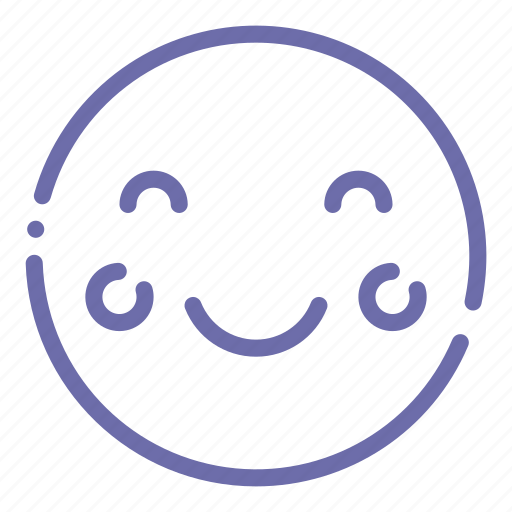 Blush, emoji, face, smile icon - Download on Iconfinder